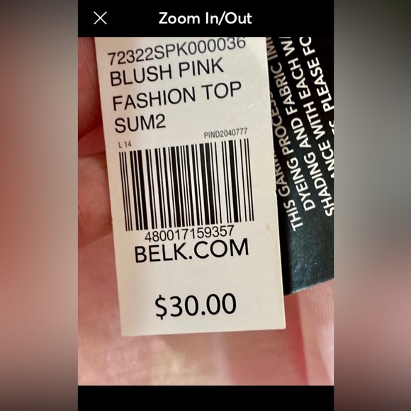 ZELOS TOP Sz M - Picture 4 of 5